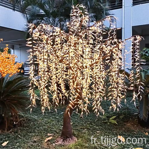 Lumières d'arbre à saule LED